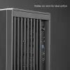 PC Case CHIEFTEC BS-20B-OP Midi Tower, melns, microATX/Mini-ITX, 2x 3.5 collas, maks. GPU 27 cm, 1x 5.25 collu nodalījums, USB-C