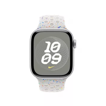 APPLE 40 mm Pure Platinum Nike Sport Band - M/l