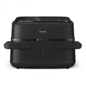 Philips 1000 series NA150/00 fritieris Dubultais 7 L Brīvi stāvošs 2450 W Karstā gaisa fritieris Melns