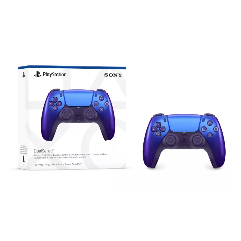 Sony Indigo Bluetooth/USB spēļu kontrolieris priekš PlayStation 5 — bezvadu un vadu, USB-C, skaļrunis, austiņu izeja