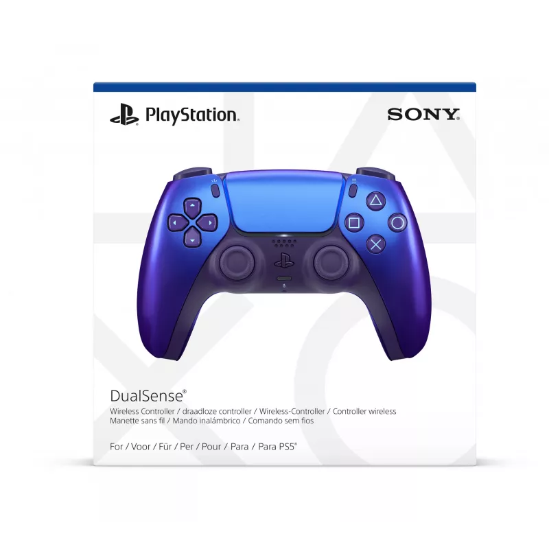 Sony Indigo Bluetooth/USB spēļu kontrolieris priekš PlayStation 5 — bezvadu un vadu, USB-C, skaļrunis, austiņu izeja