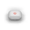 Bezvadu ievietojamās austiņas Motorola Moto Buds — Coral, Bluetooth 5.3, ANC, Dolby Atmos, 9 h atskaņošana (42 h ar uzlādes maciņu)