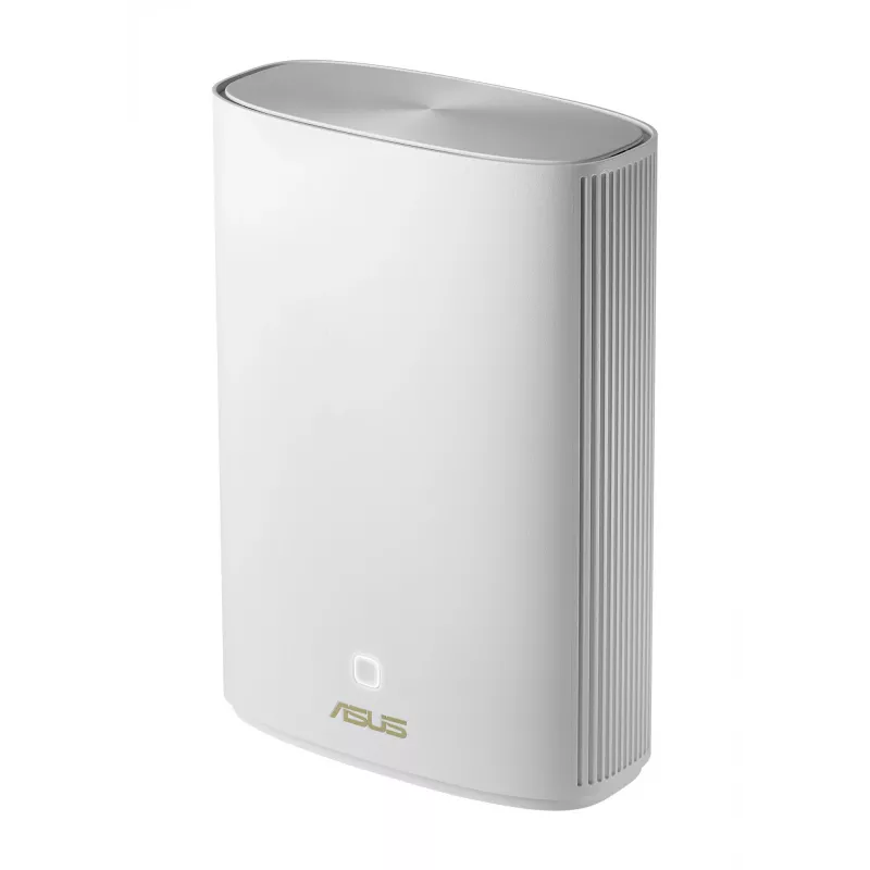 ASUS ZenWiFi AX Hybrid (XP4) (1-PK) Divjoslu (2,4 GHz / 5 GHz) Wi-Fi 6 (802.11ax) Balts 2 Iekšējās