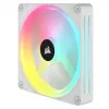 CORSAIR Qx RGB Series Icue Link Qx140 RGB balta 140 mm magnētiskā kupolveida RGB ventilatora paplašināšanas komplekts