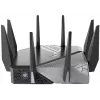ASUS GT-AXE11000 bezvadu maršrutētājs Gigabit Ethernet Tri-band (2.4 GHz / 5 GHz / 6 GHz) Melns