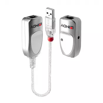 Lindy 50m USB 1.1 Cat.6 paplašinātājs