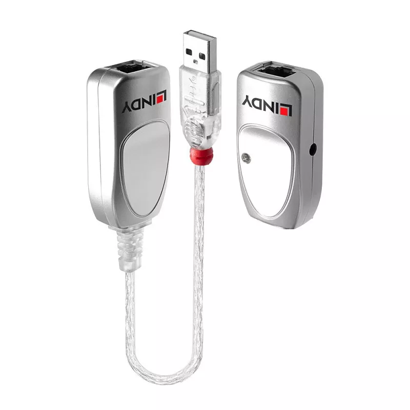 Lindy 50m USB 1.1 Cat.6 paplašinātājs