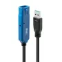 Lindy 8m USB 3.0 Active Extension Pro, 8 m, USB A, USB A, USB 3.2 Gen 1 (3.1 Gen 1), 5 Gbit/s, melns