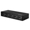Lindy 5 Port HDMI 18G Switch, HDMI, Metal, Melns, 18 Gbit/s, RF, 4K Ultra HD