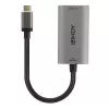 Lindy USB Type C uz HDMI 8K60 pārveidotājs, 0,11 m, USB Type-C, HDMI, vīrišķais, sievišķais, taisns