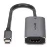 Lindy USB Type C uz HDMI 8K60 pārveidotājs, 0,11 m, USB Type-C, HDMI, vīrišķais, sievišķais, taisns