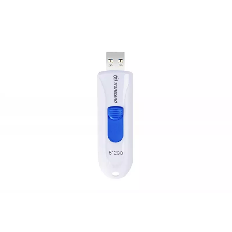 TRANSCEND Jetflash 790w - 512GB USB zibatmiņa - USB 3.1 - Balta