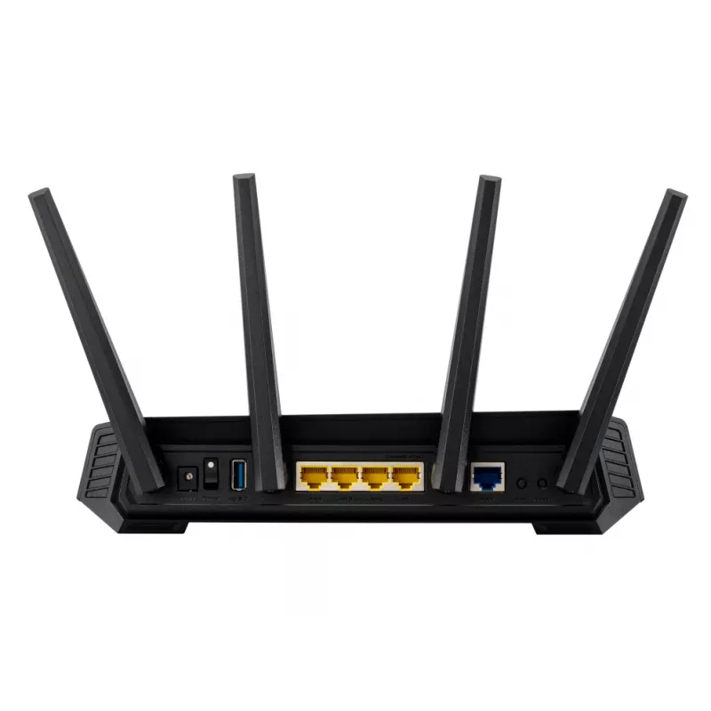 ASUS ROG STRIX GS-AX5400 bezvadu maršrutētājs Gigabit Ethernet divjoslu (2,4 GHz / 5 GHz) melns
