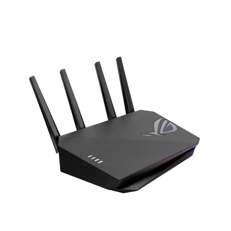 ASUS ROG STRIX GS-AX5400 bezvadu maršrutētājs Gigabit Ethernet divjoslu (2,4 GHz / 5 GHz) melns