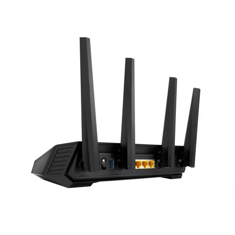 ASUS ROG STRIX GS-AX5400 bezvadu maršrutētājs Gigabit Ethernet divjoslu (2,4 GHz / 5 GHz) melns