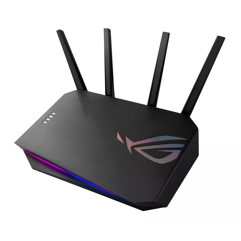 ASUS ROG STRIX GS-AX5400 bezvadu maršrutētājs Gigabit Ethernet divjoslu (2,4 GHz / 5 GHz) melns