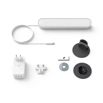 Smart table lamp Philips Hue balta and colour ambience Play light bar