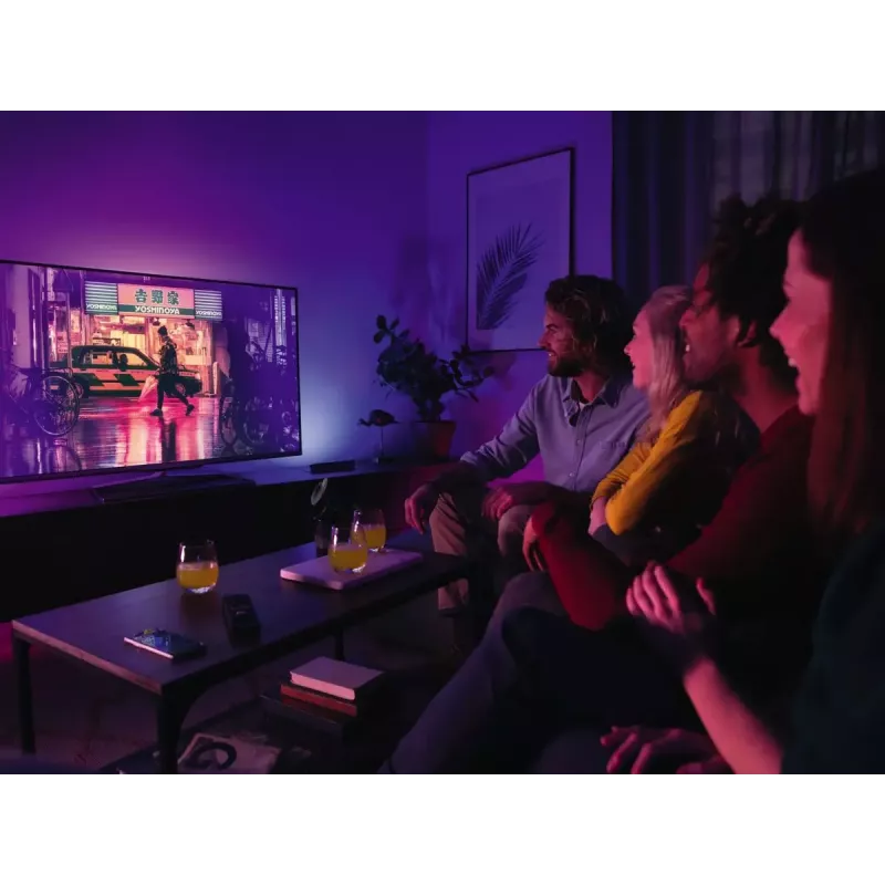 Smart table lamp Philips Hue balta and colour ambience Play light bar
