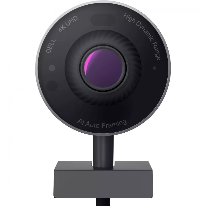 DELL UltraSharp Webcam, 8.3 MP, 3840 x 2160 pikseļi, Full HD, 60 kadri/s, 5x, USB