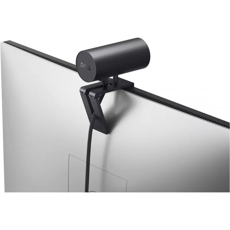 DELL UltraSharp Webcam, 8.3 MP, 3840 x 2160 pikseļi, Full HD, 60 kadri/s, 5x, USB
