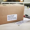 DYMO Authentic LabelWriter lielas ietilpības piegādes etiķetes | (59 mm x 102 mm) | 2 ruļļi ar 575 viegli nolobāmām etiķetēm (1 150 pasta etiķetes) | pašlīmējošas | LabelWriter 4XL/5XL etiķešu printeriem