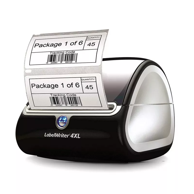 DYMO Authentic LabelWriter lielas ietilpības piegādes etiķetes | (59 mm x 102 mm) | 2 ruļļi ar 575 viegli nolobāmām etiķetēm (1 150 pasta etiķetes) | pašlīmējošas | LabelWriter 4XL/5XL etiķešu printeriem