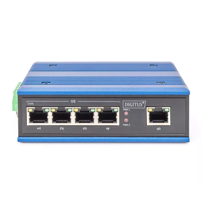 Tīkla slēdzis Digitus DN-651118 4 portu Gigabit nepārvaldāms
