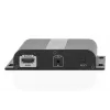 DIGITUS HDMI pagarinātājs 4K caur IP, uztvērēja vienība, izmantojot tīkla kabeli (CAT 5/5e/6/7), 4K2K/30Hz, melns