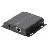 DIGITUS HDMI pagarinātājs 4K caur IP, uztvērēja vienība, izmantojot tīkla kabeli (CAT 5/5e/6/7), 4K2K/30Hz, melns