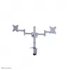 Neomounts FPMA-D1330DSILVER monitora plecs 10-27 collas, skava/caurums, 9 kg, 25,4 cm (10 collas), 68,6 cm (27 collas), 100 x 100 mm, sudraba