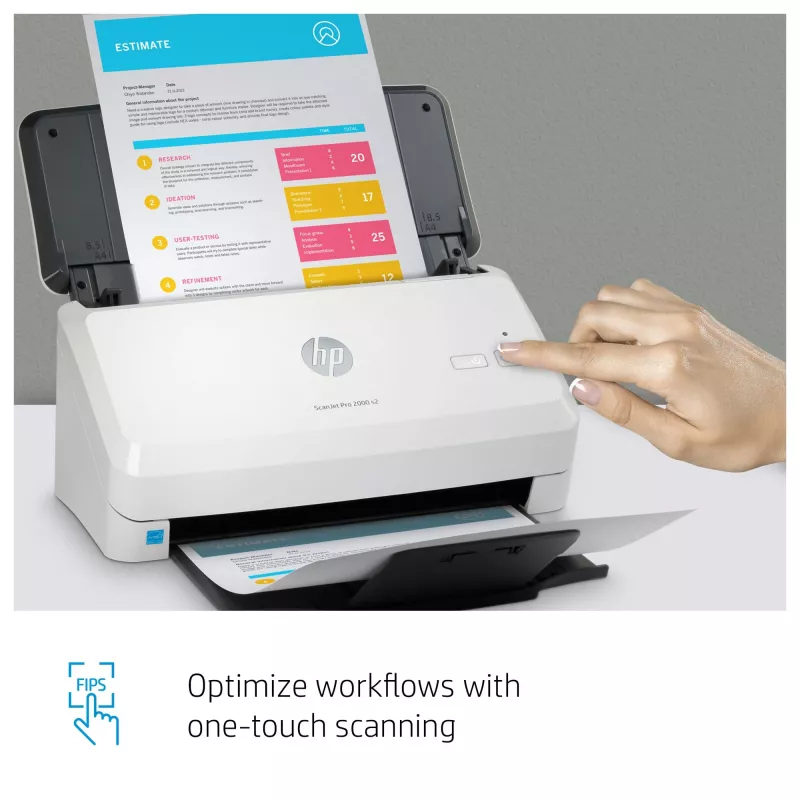 HP Scanjet Pro 2000 s2 lokšņu skeneris