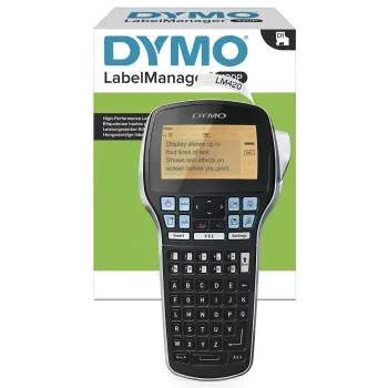 DYMO LabelManager 420P etiķešu izgatavotājs | Augstas veiktspējas uzlādējams pārnēsājams etiķešu printeris | Datora savienojums | Drukā svītrkodus, logotipus un grafiku
