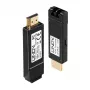 AV raidītājs un uztvērējs Lindy 300m optiskās šķiedras HDMI 4K30 pagarinātājs