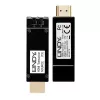 AV raidītājs un uztvērējs Lindy 300m optiskās šķiedras HDMI 4K30 pagarinātājs