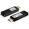 AV raidītājs un uztvērējs Lindy 300m optiskās šķiedras HDMI 4K30 pagarinātājs