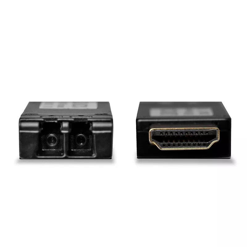 AV raidītājs un uztvērējs Lindy 300m optiskās šķiedras HDMI 4K30 pagarinātājs