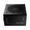 FSP ADVAN GM 850W barošanas bloks ATX ATX3.1 melns, 850 W, 100 - 240 V, 5,5 A, aktīva, 100 W, 850 W