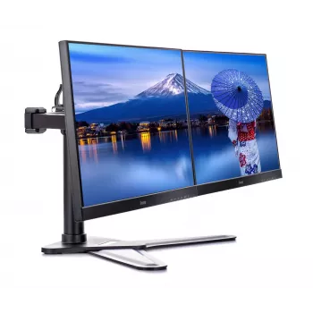 iiyama DS1002D-B1 monitora stiprinājums / statīvs 76.2 cm (30 collu) galdam Melns
