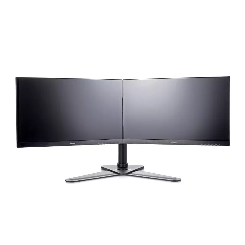 iiyama DS1002D-B1 monitora stiprinājums / statīvs 76.2 cm (30 collu) galdam Melns