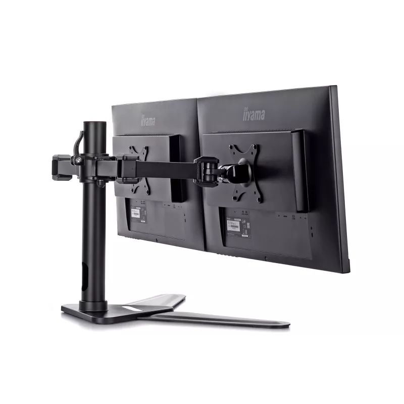iiyama DS1002D-B1 monitora stiprinājums / statīvs 76.2 cm (30 collu) galdam Melns