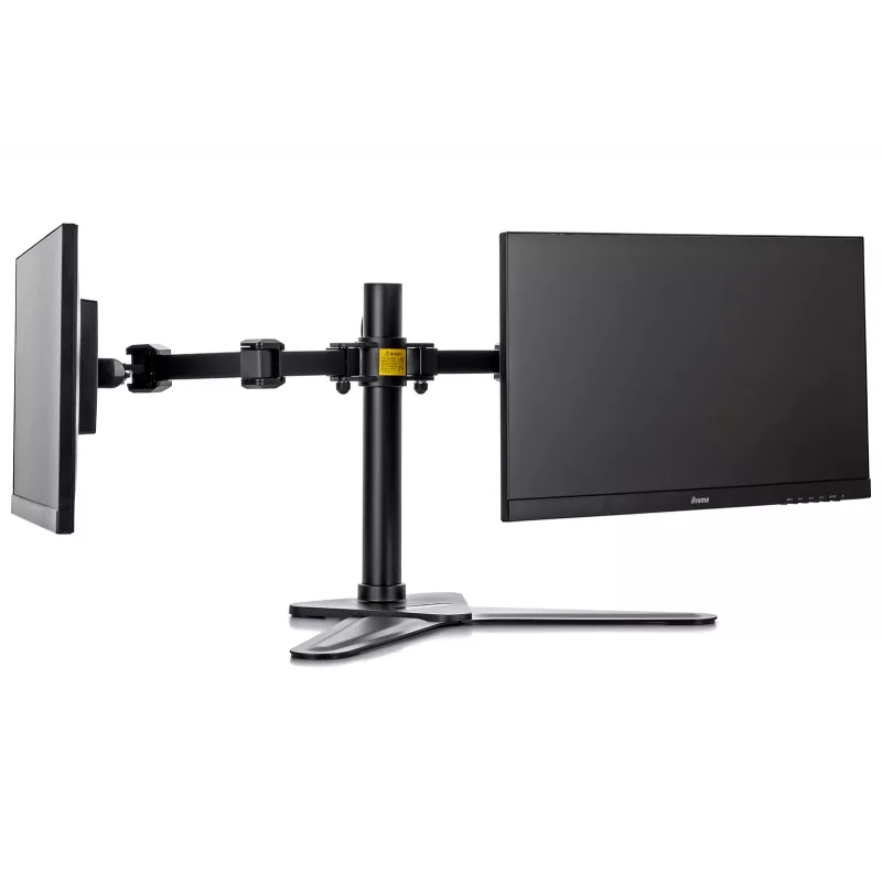 iiyama DS1002D-B1 monitora stiprinājums / statīvs 76.2 cm (30 collu) galdam Melns