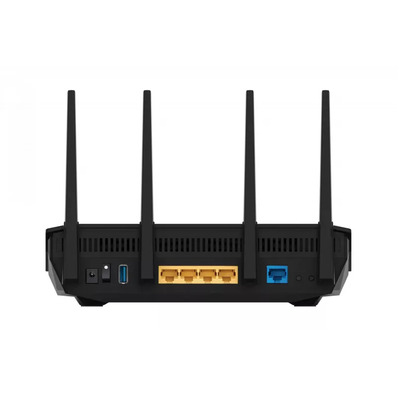 ASUS RT-AX5400 bezvadu maršrutētājs Gigabit Ethernet Divjoslu (2.4 GHz / 5 GHz) Melns