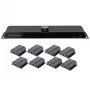Techly HDMI 1x8 pagarinātājs/sadalītājs CAT6/6a/7 50m ar IR atgriezenisko saiti IDATA EX-HL81TY