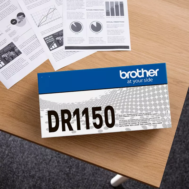 Oriģinālais printera cilindrs Brother DR-1150 priekš DCP-L1640W HL-L1240W
