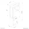 Neomounts CPU-D100Melns CPU turētājs - maks. 30 kg - universāls