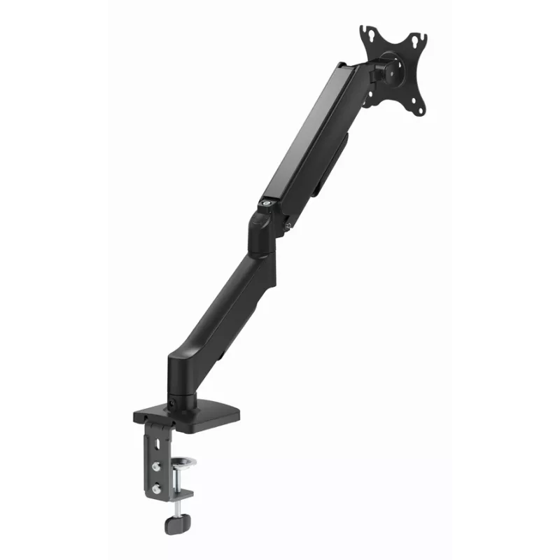 Galda monitora stiprinājums Gembird MA-DA1U-01 32 collu (81,3 cm) ekrāniem, maks. 9 kg, VESA 75x75–100x100, melns