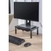 Monitora statīvs GEMBIRD MS-TABLE-D-01 — augstumā regulējams galda paaugstinājums ar 1 atvilktni, tērauda, 140 mm augstums, balsta 1 displeju, 20 kg ietilpība