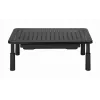 Monitora statīvs GEMBIRD MS-TABLE-D-01 — augstumā regulējams galda paaugstinājums ar 1 atvilktni, tērauda, 140 mm augstums, balsta 1 displeju, 20 kg ietilpība