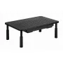 Monitora statīvs GEMBIRD MS-TABLE-D-01 — augstumā regulējams galda paaugstinājums ar 1 atvilktni, tērauda, 140 mm augstums, balsta 1 displeju, 20 kg ietilpība