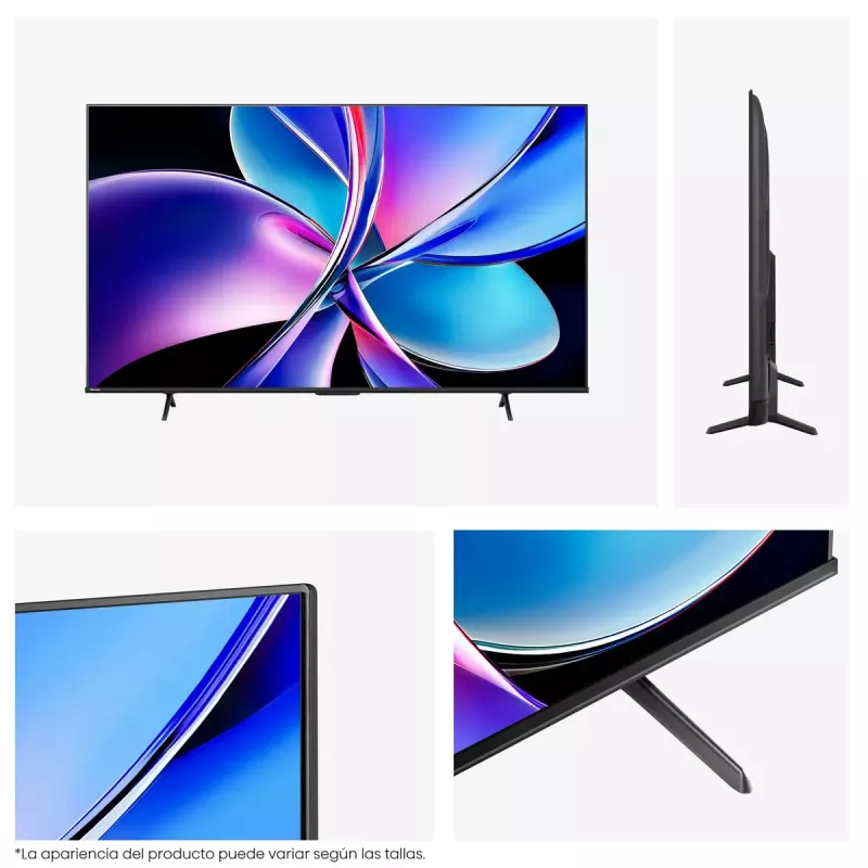 TV Hisense 55E7Q PRO 55 collu QLED Pro 4K UHD (3840x2160), 144 Hz, HDR10+, VIDAA U8.5, Direct‑LED